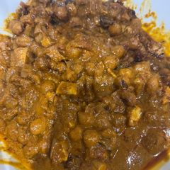 A picture of Our favourite Tofu in Sauce.