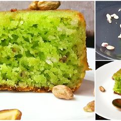 A picture of Pista Cake.