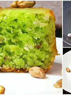 A picture of Pista Cake.