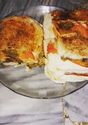 Una foto de Lomo con pan de miga!!!