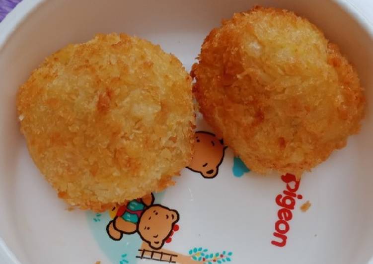 Resep Kroket salmon keju yang Sempurna