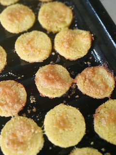 Una foto de Snacks de polenta(originalmente ñoquis a la romana 🙈😃😂)