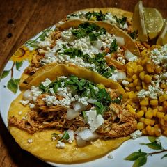 A picture of Mexican-Style Shredded Chicken.