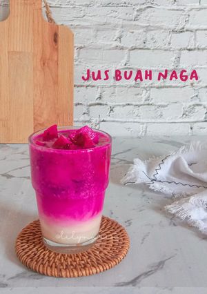 Gambar Jus buah naga