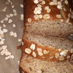 A picture of Oatmeal Banana Bread.
