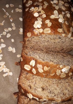 A picture of Oatmeal Banana Bread.