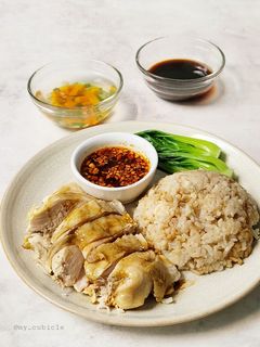 Foto resep Nasi Hainam (ala Rice Cooker)