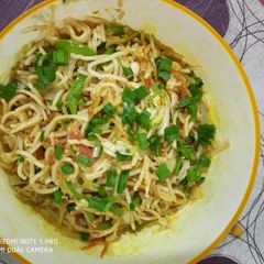 A picture of Hakka noodles.