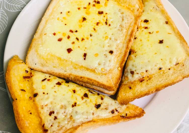 Recipe of Speedy Cheesy toastie