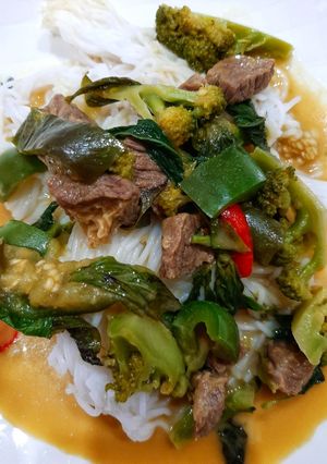 รูปของ แกงเขียวหวานเนื้อ
