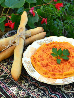 Una foto de Hummus de zapallo🌾