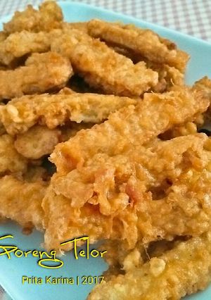 Foto resep Tempe Goreng Telor