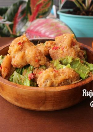 Foto resep Rujak Ayam