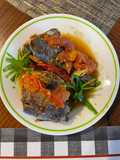 Braised Mackerel with Coconut Water