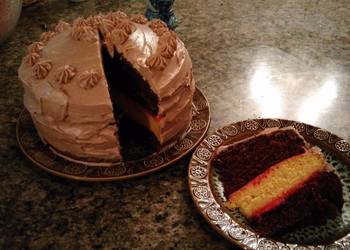 Popular Recipe Chocolate Mousse 3 Layer Cake Delicious Steady