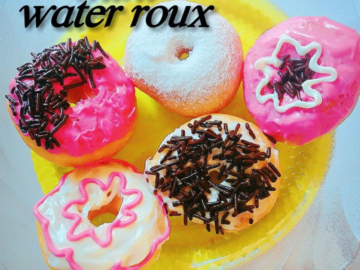 Cara Gampang Menyiapkan Donat mini dengan metode water roux, Bisa Manjain Lidah