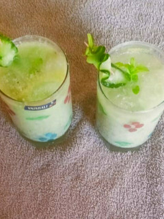 कुकुंबर मसाला छाछ (Cucumber masala chaas recipe in Hindi) रेसिपी मुख्य फोटो