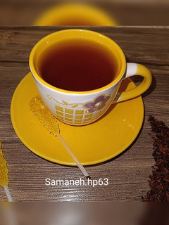 عکسی از دستور چای به زعفران 🌺