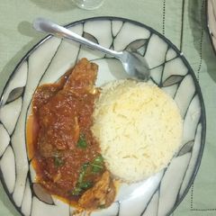 A picture of Chicken tikka.