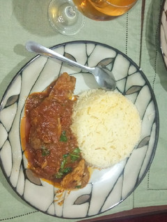 A picture of Chicken tikka.