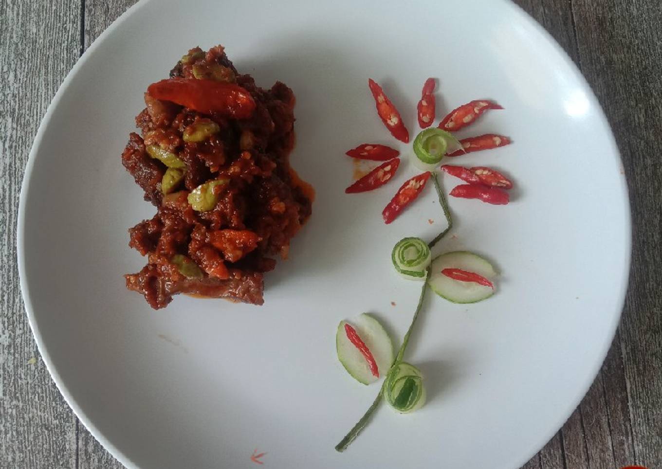 Sambel Koyor Pete