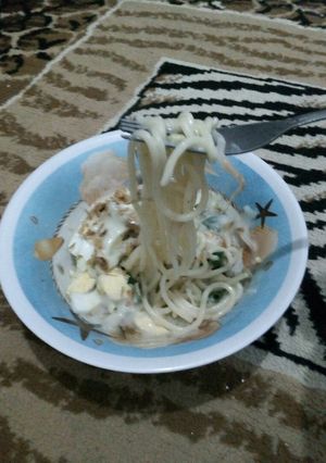 Foto resep Spageti koclok (mie koclok) cirebon