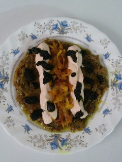 عکسی از دستور کشک بادمجون😋