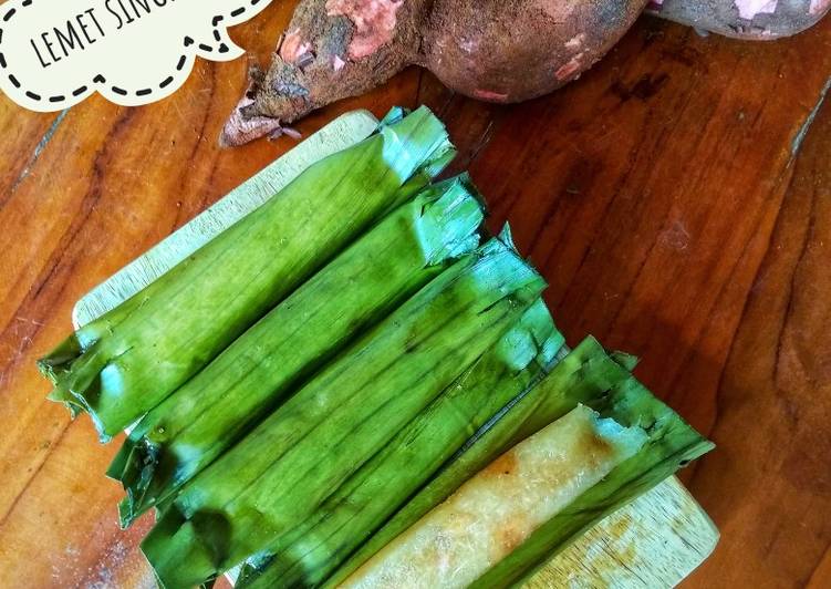 resep cara mengolah Lemet Singkong