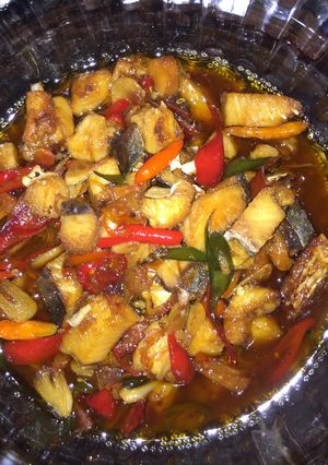 Foto resep Ikan Asin Masak Asam