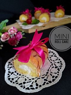 Foto resep Mini roll cake a.k.a Bolu Gulung Mini