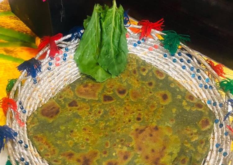 Palak paratha