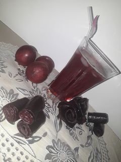عکسی از دستور شربت آلو 😋