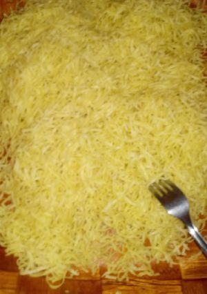 صورة لوصفة تحضير الرشتة