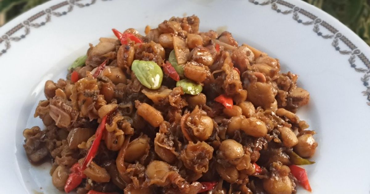 Resep kerang simping kecap pedas rumahan enak dan mudah - Cookpad