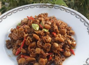 Foto resep Kerang simping kupas saus tiram pedas manis