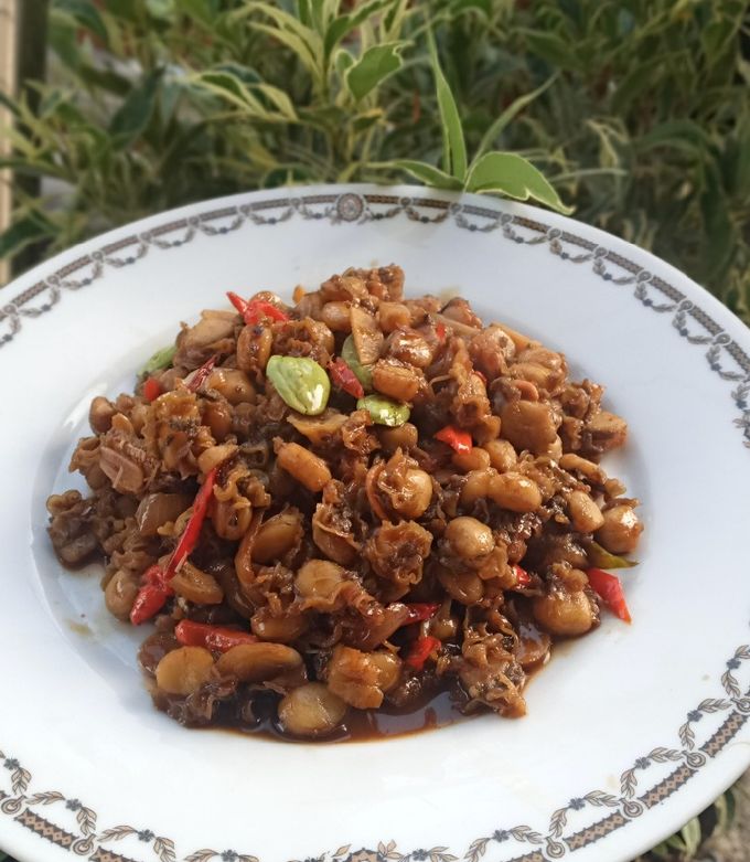 Foto resep Kerang simping kupas saus tiram pedas manis