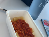 Rigatoni a la Boloñesa