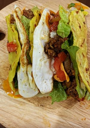 Hình của món Bánh kẹp tacos dã chiến.