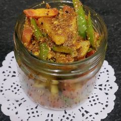 Gajar Mooli Ka Achar A picture of Gajar Mooli Ka Achar.