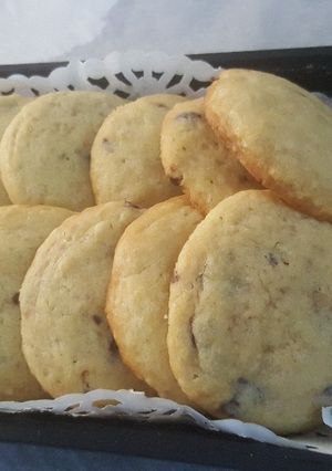 صورة لوصفة كوكيز بحبيبات الشوكولاته 🍫🍪