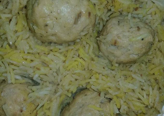 Kofta biryani #kokab&amp;cookpad