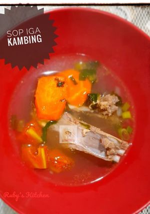 Foto resep Sop Iga Kambing Mantul ala Ruby’s Kitchen