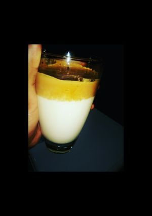 A picture of Dalgona coffee ☕️.