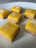 Lemon Squares with Olive Oil