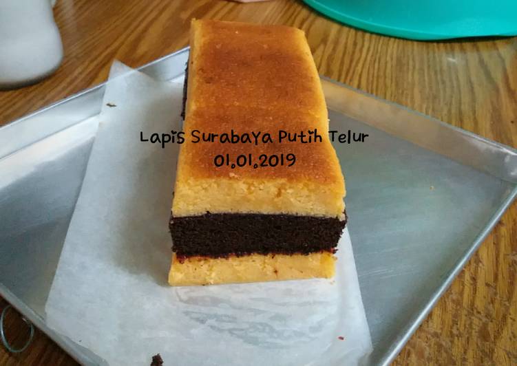 Lapis Surabaya Putih Telur