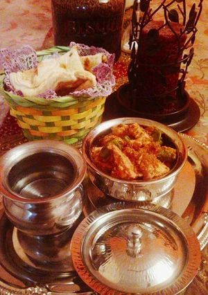 A picture of Afghani karahi.
