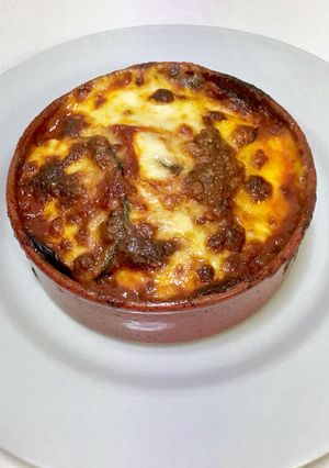 Foto principal de Asado de berenjena y mozzarella