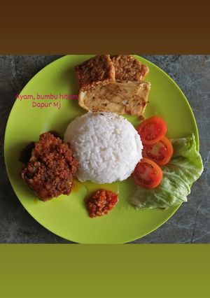 Foto resep Ayam Bumbu Hitam