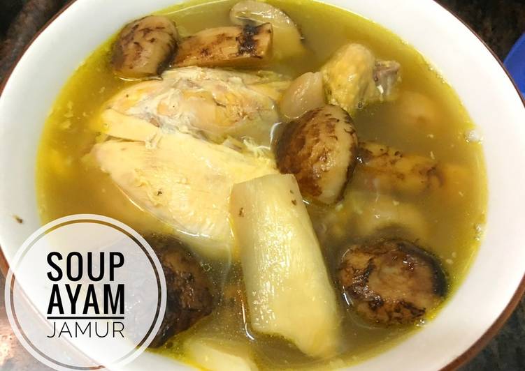 Resep Sup Ayam Jamur Enak Doyan Masak