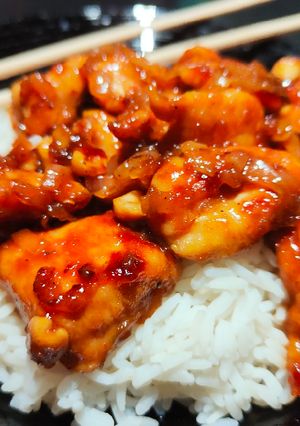 Une photo de Poulet kung pao